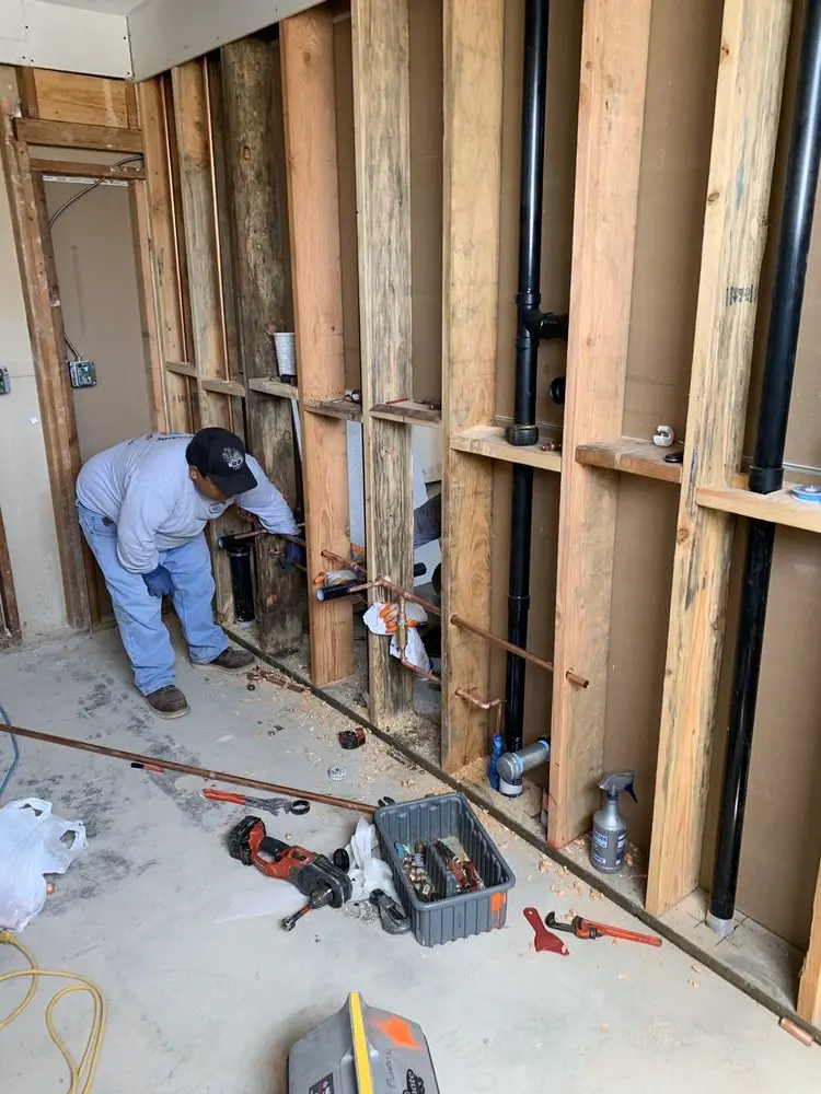 Commercial rough-in plumbing for Commercial Plumbing in Observatory Heights